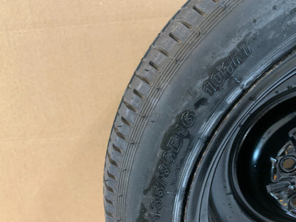 2008-2012 Honda Accord 16" Spare Tire Wheel Compact Donut T135/80D16 OEM