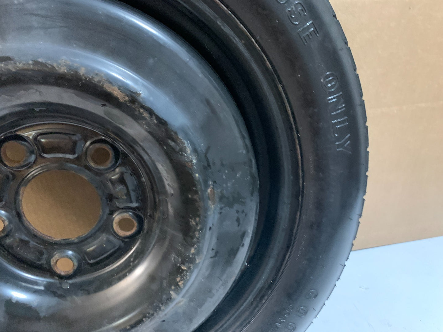 2012-2016 Chrysler Town & Country 17" Spare Tire Compact Donut T145/80D17 97M