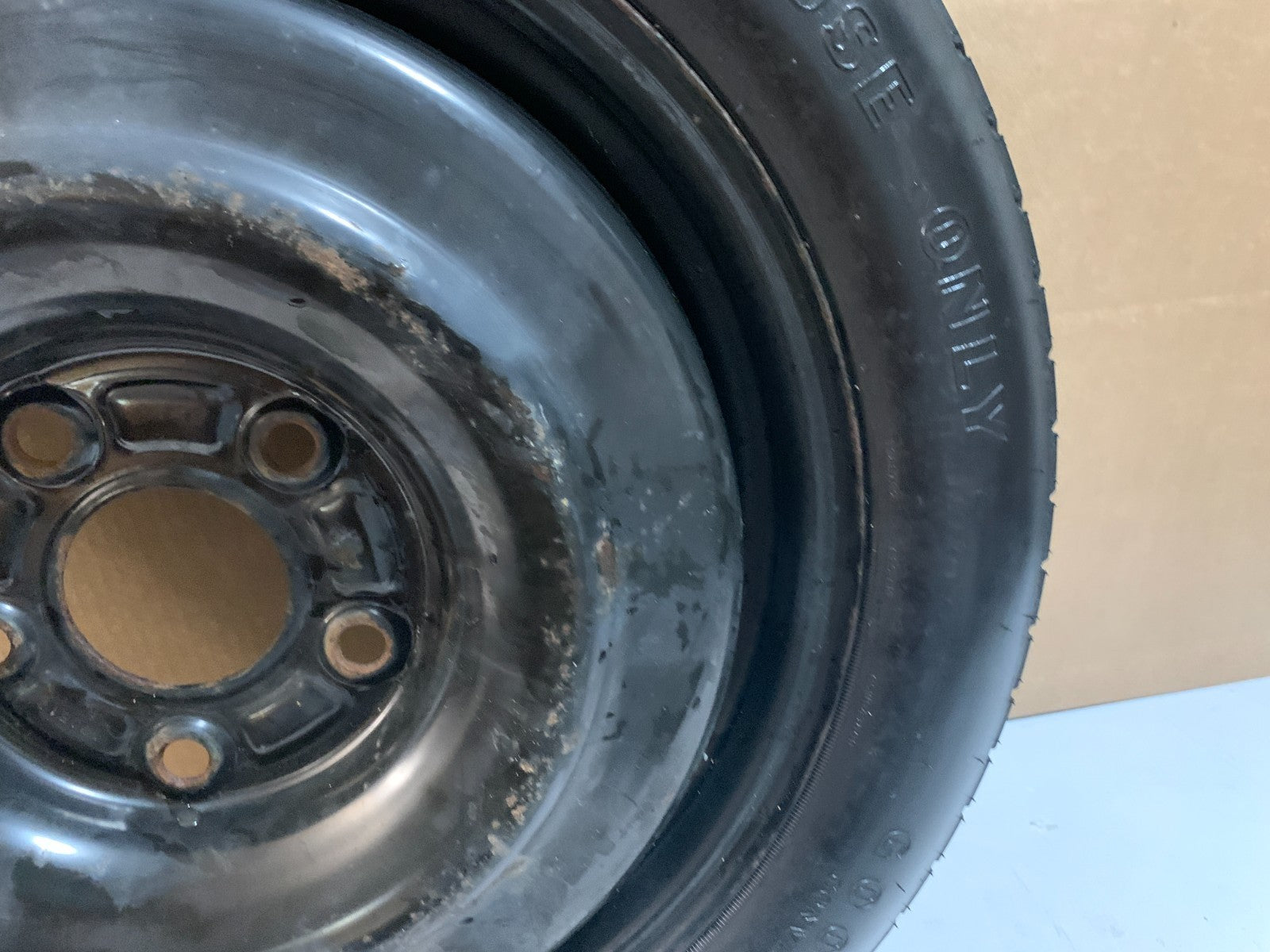 2012-2016 Chrysler Town & Country 17" Spare Tire Compact Donut T145/80D17 97M