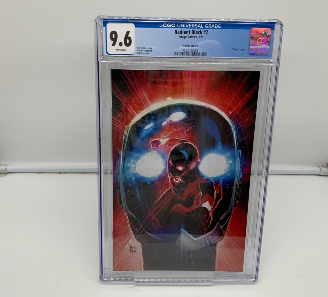 Radiant Black #2 CGC 9.6 Reis 1:25 Virgin Variant 1st App of Radiant Red