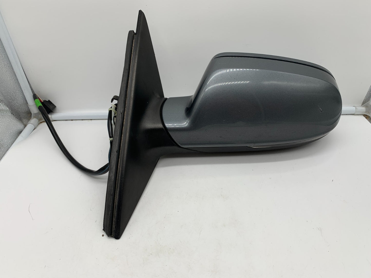 2010-2016 Audi A4 Driver Side View Power Door Mirror Gray OEM
