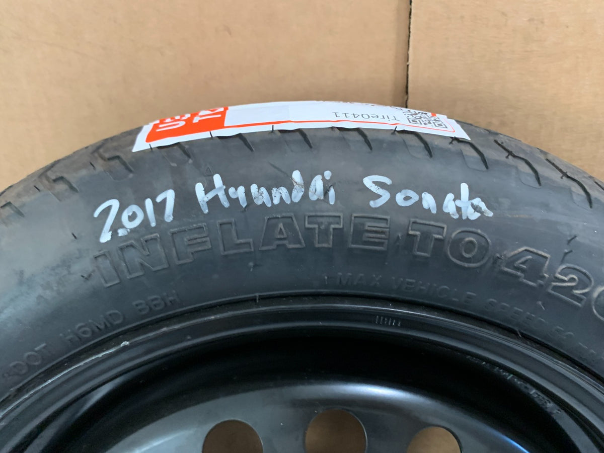 2015-2020 Hyundai Sonata 16" Spare Tire Wheel Compact Donut T125/80D16