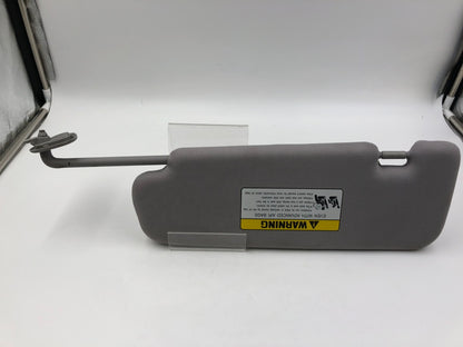 2012-2014 Hyundai Sonata Passenger Sun Visor Sunvisor Gray OEM B01B02002