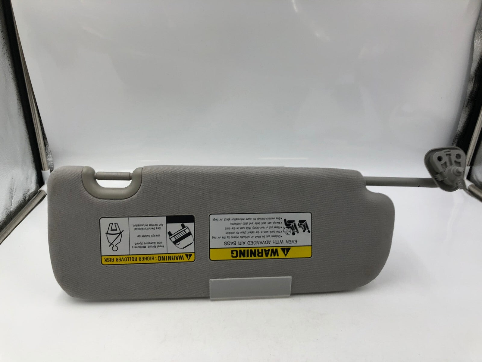 2013-2018 Hyundai Santa Fe Driver Sun Visor Beige Illuminated OEM A03B02025