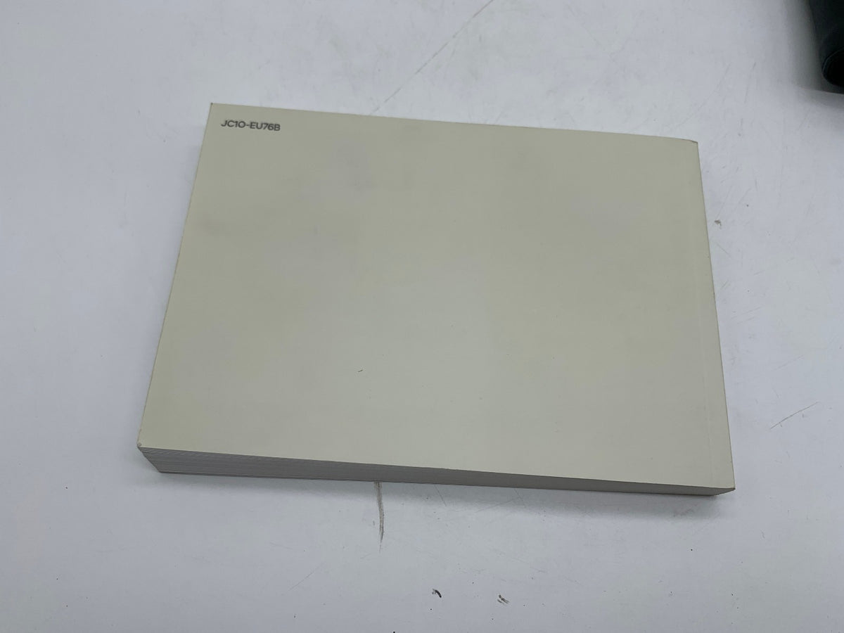 2018 Hyundai Sonata Owners Manual with Case OEM R01B25016