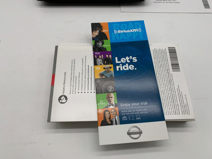 2016 Nissan Rogue Owners Manual Set with Case OEM B04B27013