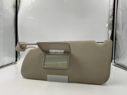2009-2012 Ford Flex Driver Sun Visor Gray Illuminated OEM D04B67012
