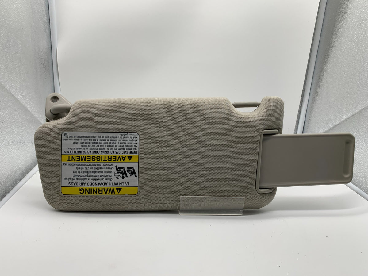 2010-2014 Subaru Legacy Passenger Sun Visor Gray Illuminated OEM C02B26003