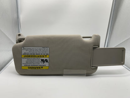 2010-2014 Subaru Legacy Passenger Sun Visor Gray Illuminated OEM C02B26003