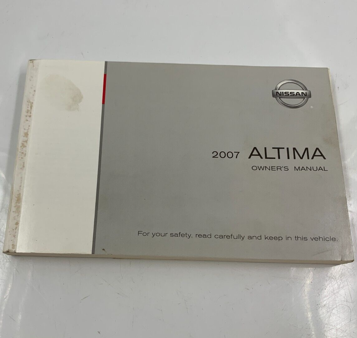 2007 Nissan Altima Owners Manual OEM D04B33083