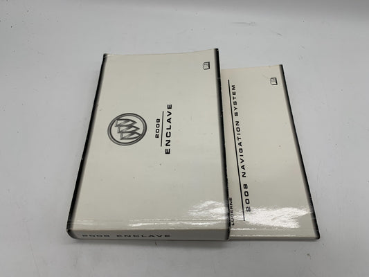 2008 Buick Enclave Owners Manual Set OEM A02B44062