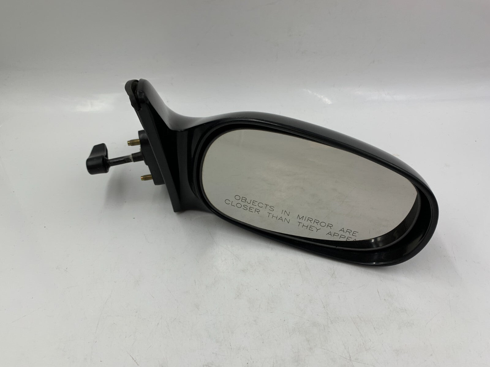 1998-2002 Toyota Corolla Passenger Side Manual Door Mirror Black OEM B01B10056
