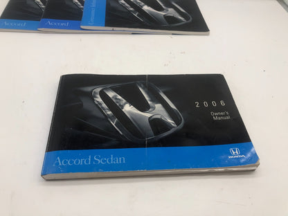 2006 Honda Accord Owners Manual Set OEM A03B35045