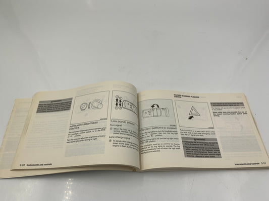 2007 Nissan Sentra Owners Manual OEM D03B25002