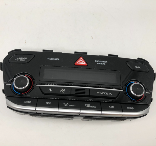 2017-2019 Hyundai Ioniq AC Heater Climate Control Unit OEM A01B13016