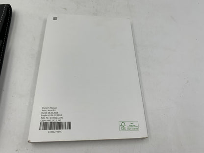 2019 Volkswagen Jetta GLI Owners Manual Set with Case OEM A02B01026