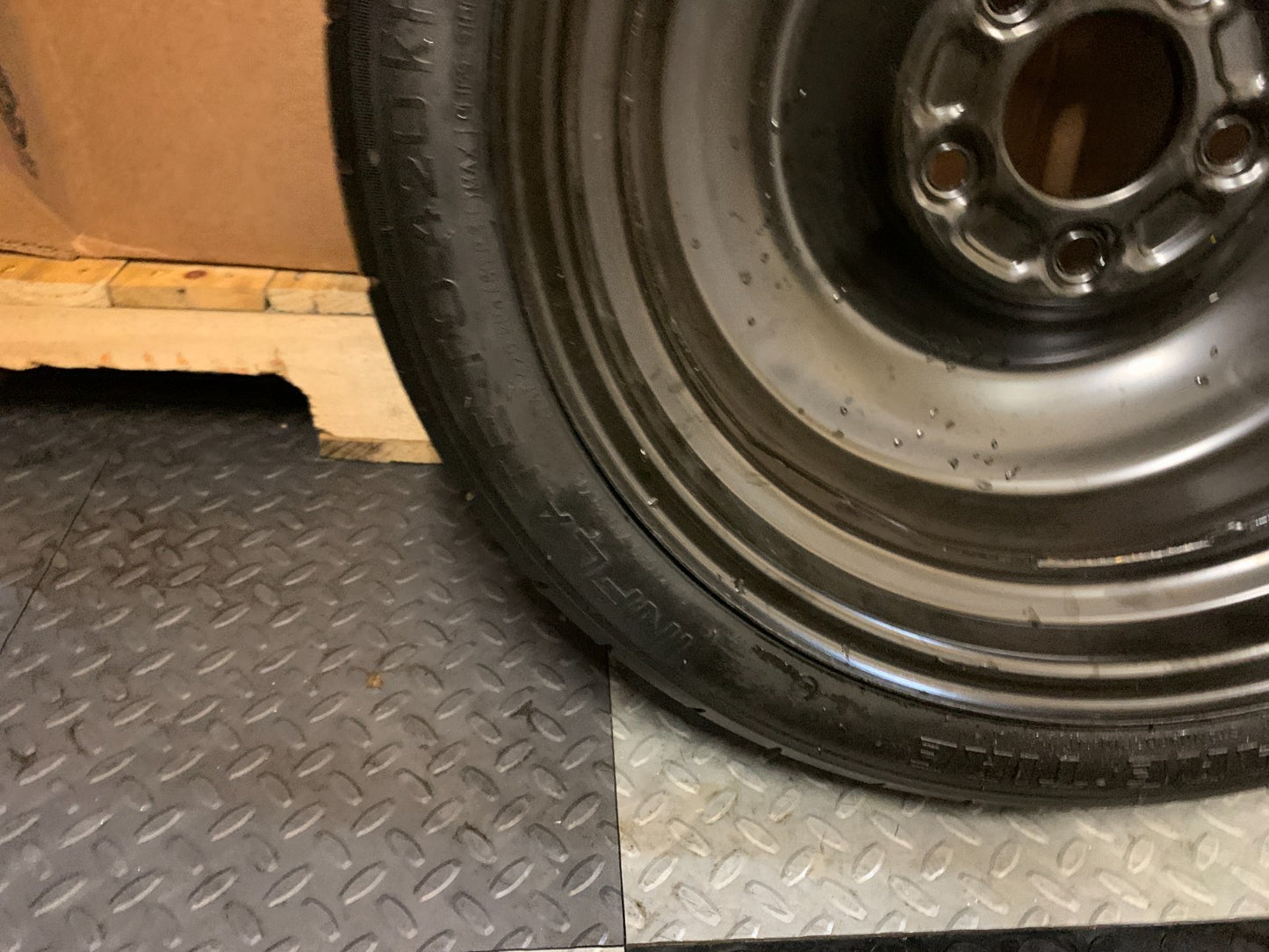 2015-2019 Nissan Sentra 16" Spare Tire Wheel Compact Donut T125/70D16 Maxxis