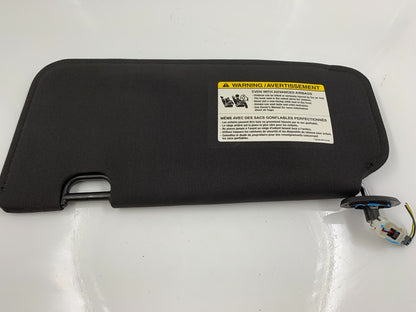 2008-2009 Ford Escape Passenger Sun Visor Sunvisor Black Illumination C03B09083