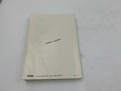 2007 Mazda 3 Owners Manual Set with Case OEM D03B58007