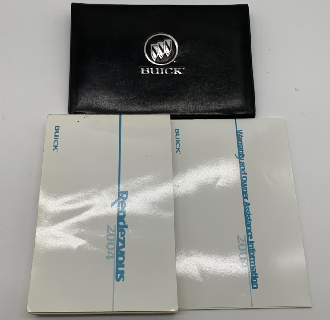 2004 Buick Rendezvous Owners Manual Set with Case OEM C03B24011