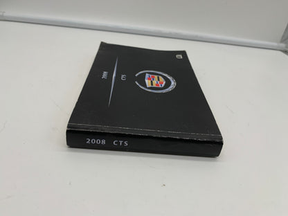 2008 Cadillac CTS Owners Manual OEM E02B13053
