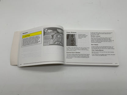 2005 Chevrolet Impala Owners Manual OEM C04B22004