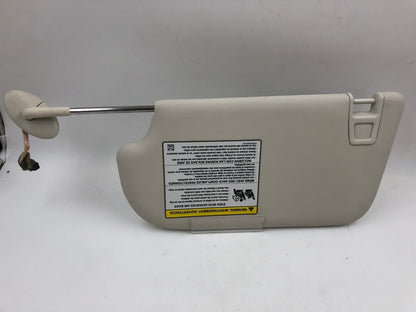 2013-2019 Ford Escape Passenger Sun Visor Ivory Illumination OEM D02B23026