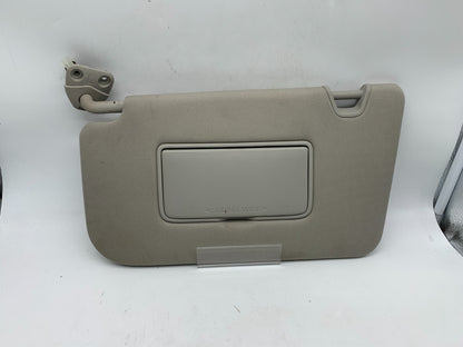 2014-2017 Nissan Rogue Passenger Sun Visor Gray Illuminated OEM D03B67006