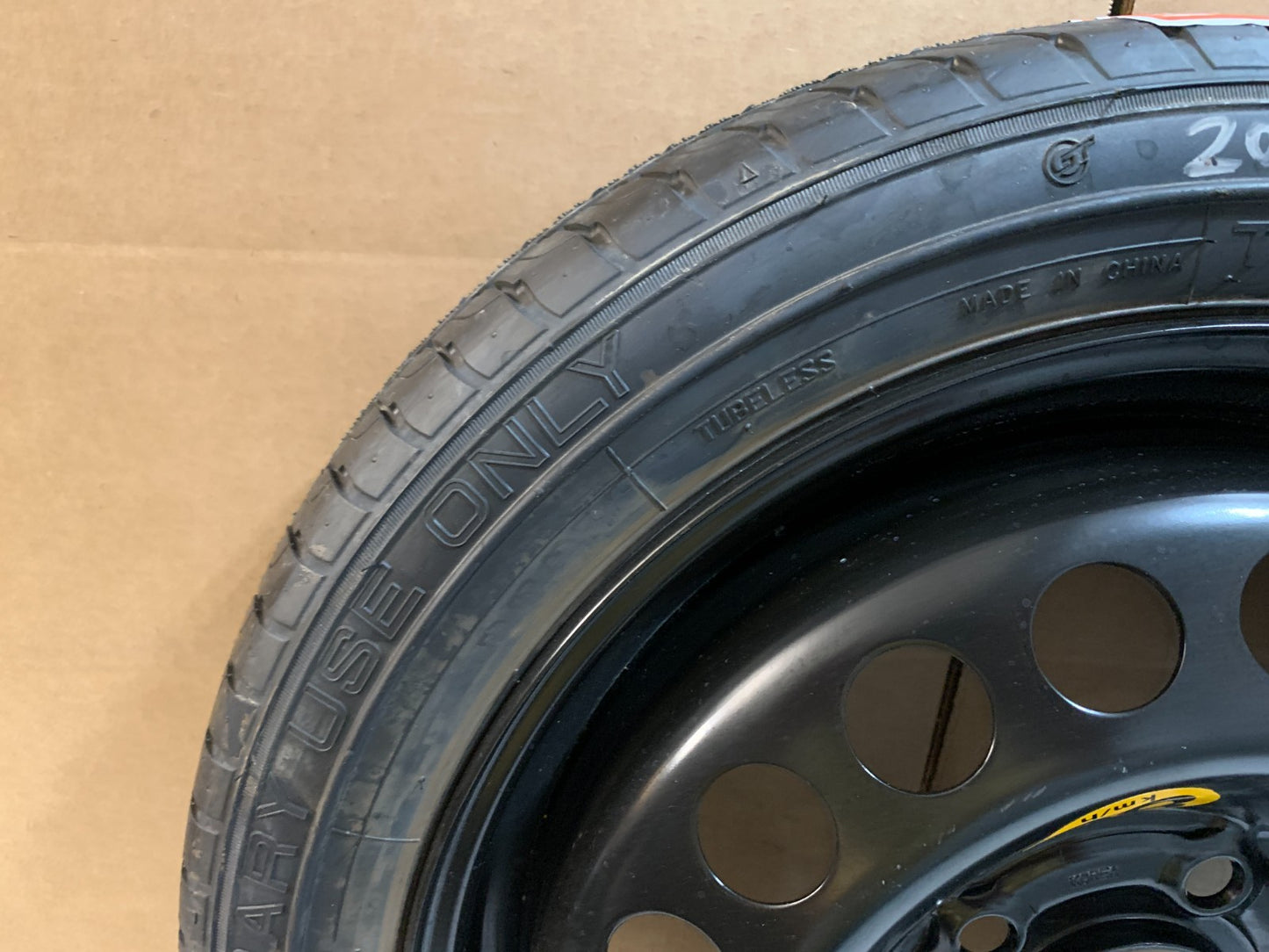 2024-2026 Chevrolet Trailblazer 16" Spare Tire w/Jack Kit Donut T125/70R16