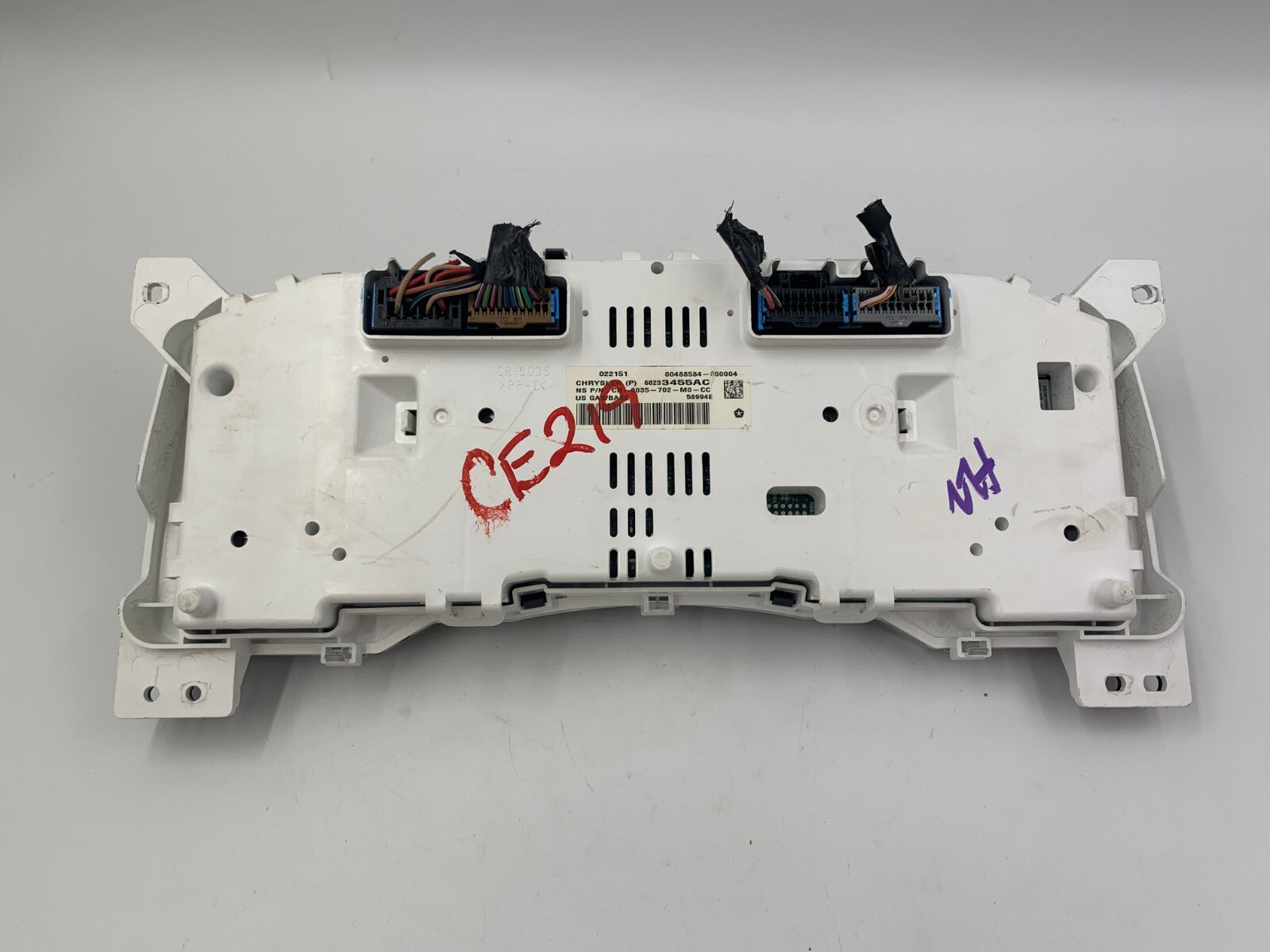 2015-2017 Jeep Compass Speedometer Instrument Cluster 20000 Miles OEM A02B14090