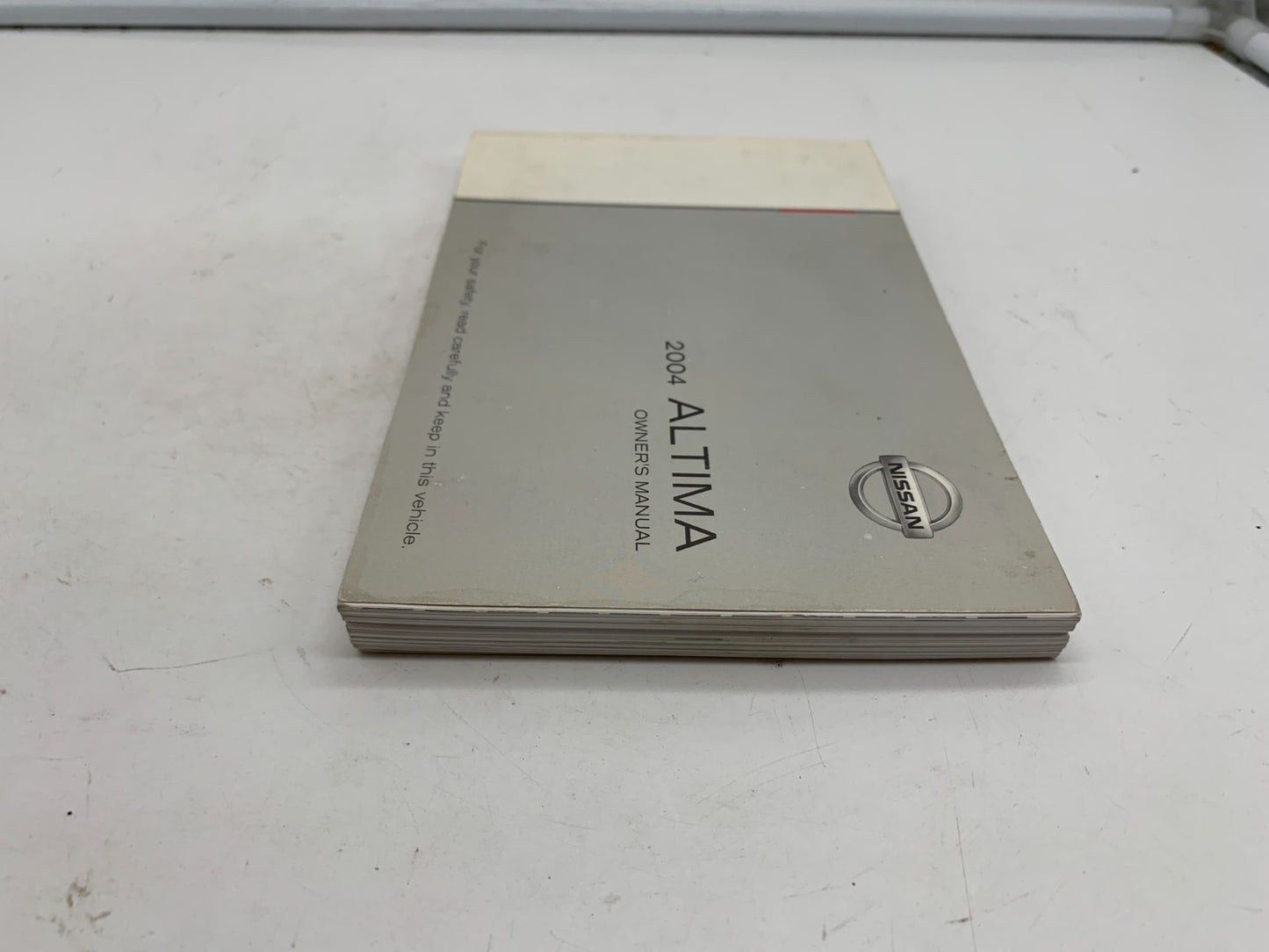 2004 Nissan Altima Owners Manual OEM A01B08060