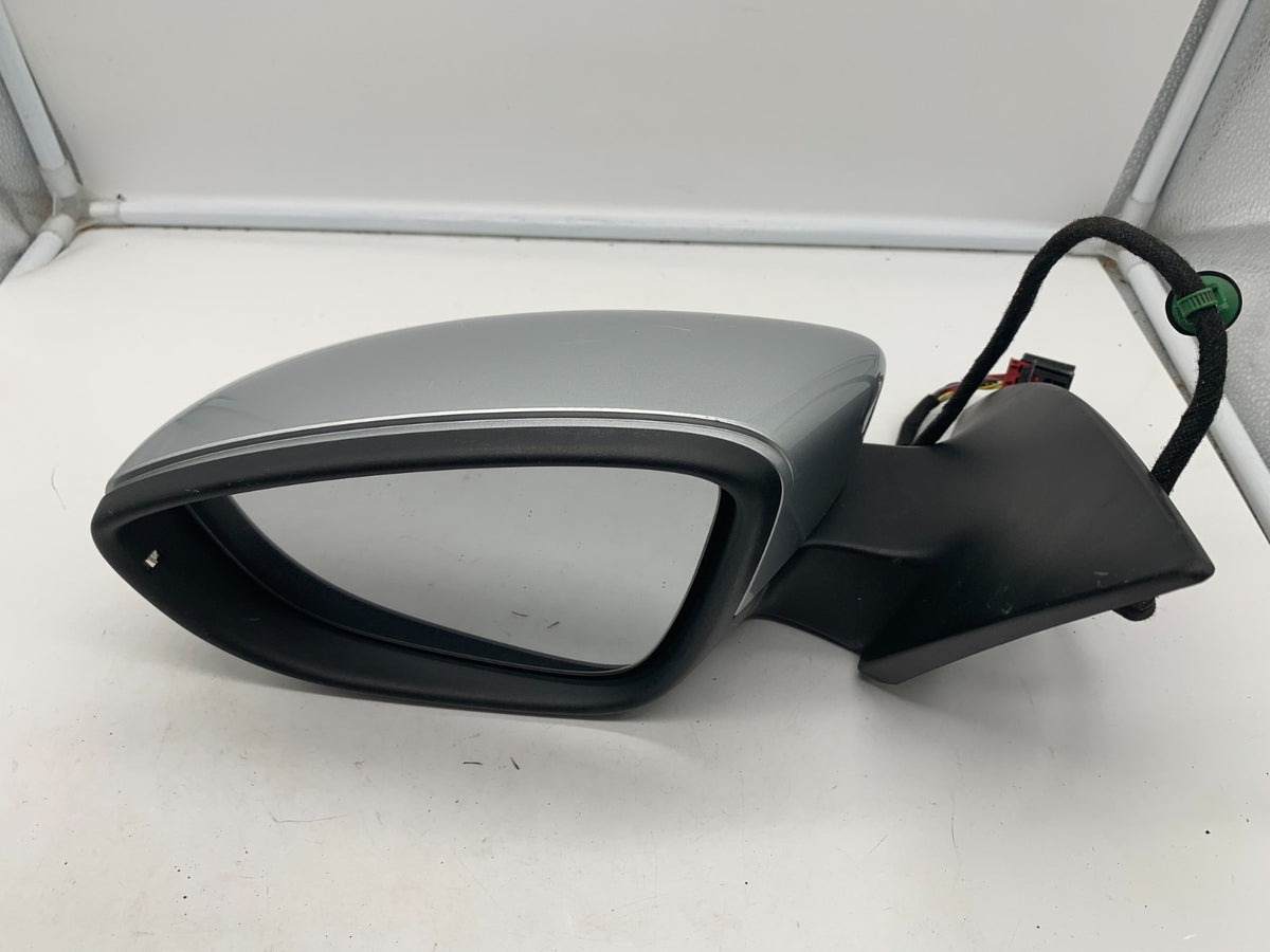 2009-2012 Volkswagen CC Driver Side View Power Door Mirror Silver OEM D01B35031