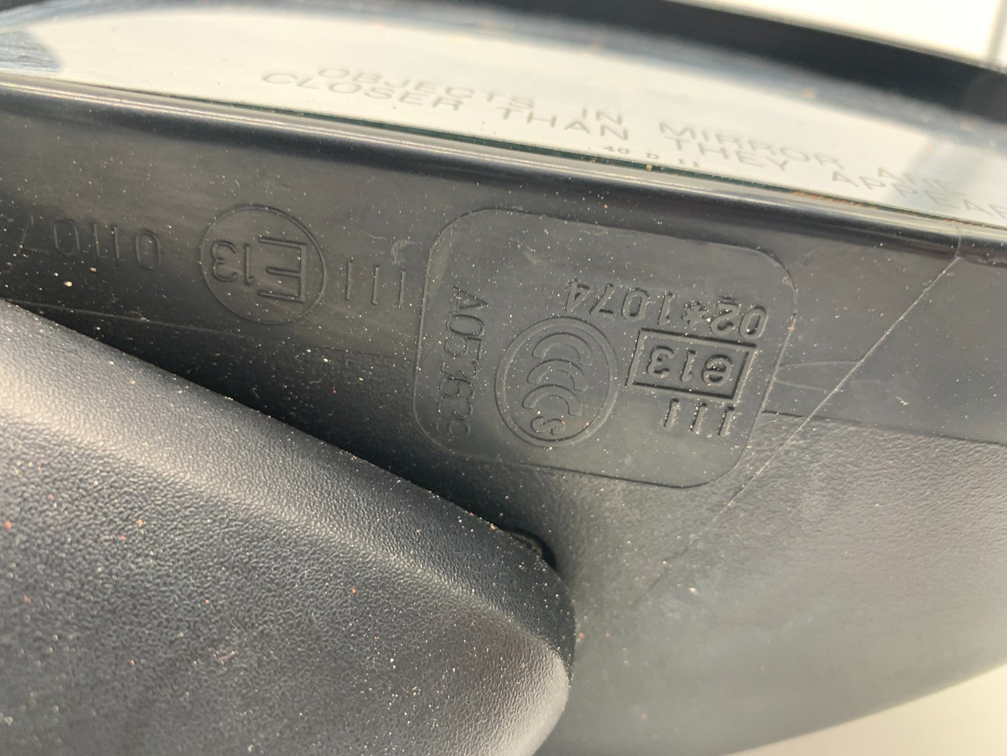 2007-2017 Jeep Compass Passenger Side View Power Door Mirror Black OEM A01B17088