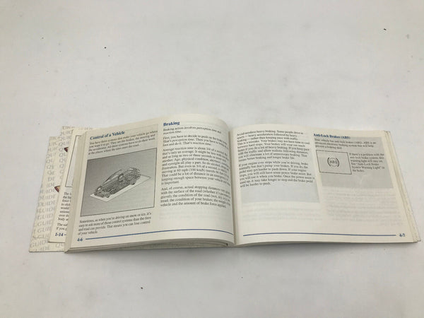 1999 Chevrolet Malibu Owners Manual Handbook OEM K03B30008