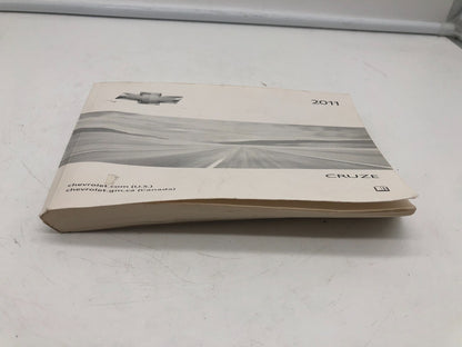 2011 Chevrolet Cruze Owners Manual OEM B03B44013