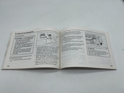 2003 Kia Rio Owners Manual OEM C03B66003