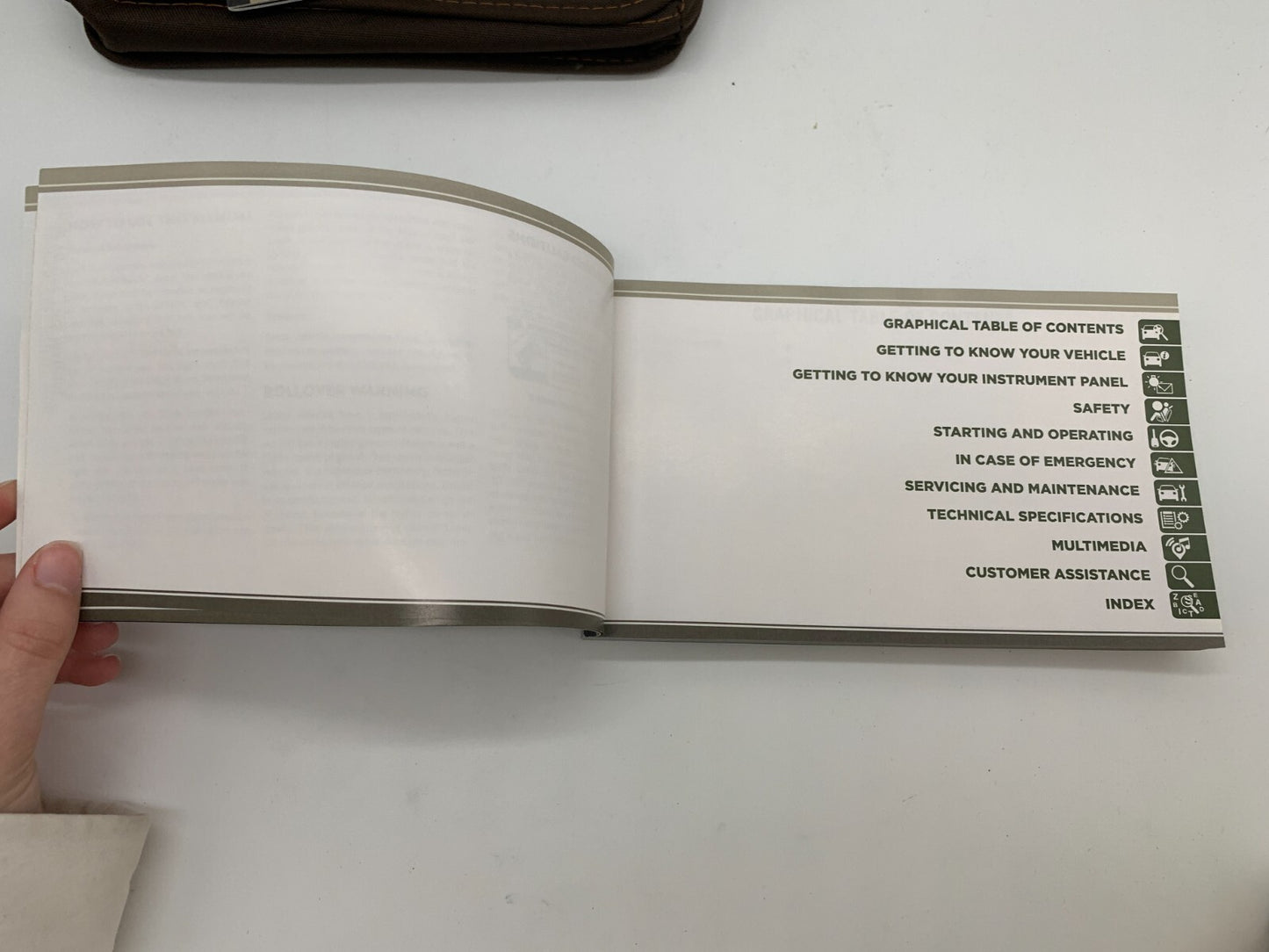 2018 Jeep Compass Owners Manual Set with Case OEM A02B56049