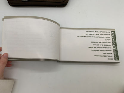 2018 Jeep Compass Owners Manual Set with Case OEM A02B56049