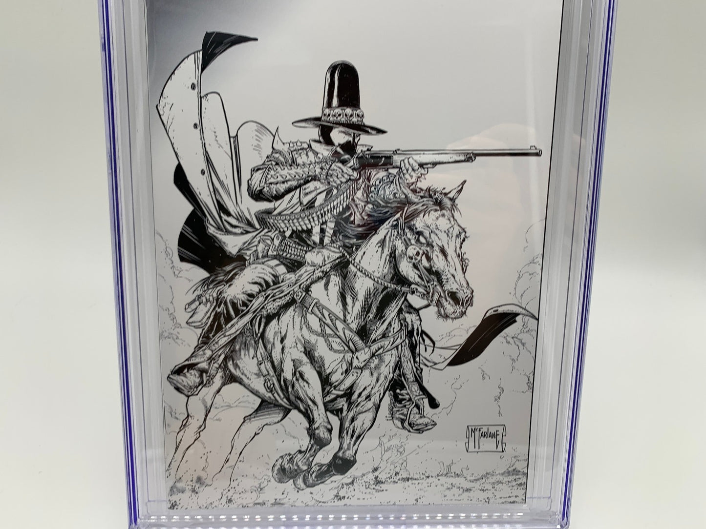Deadly Tales of the Gunslinger #1 CGC 9.8 1:50 B&W Virgin Incentive McFarlane