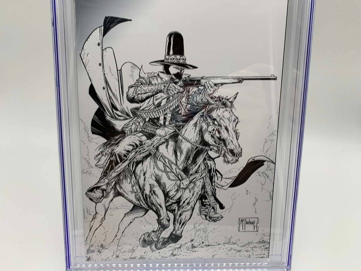 Deadly Tales of the Gunslinger #1 CGC 9.8 1:50 B&W Virgin Incentive McFarlane