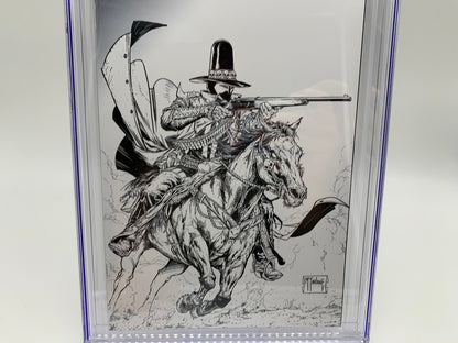 Deadly Tales of the Gunslinger #1 CGC 9.8 1:50 B&W Virgin Incentive McFarlane
