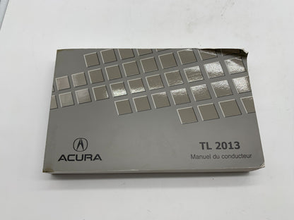 2013 Acura TL Owners Manual Set with Case OEM C04B38005