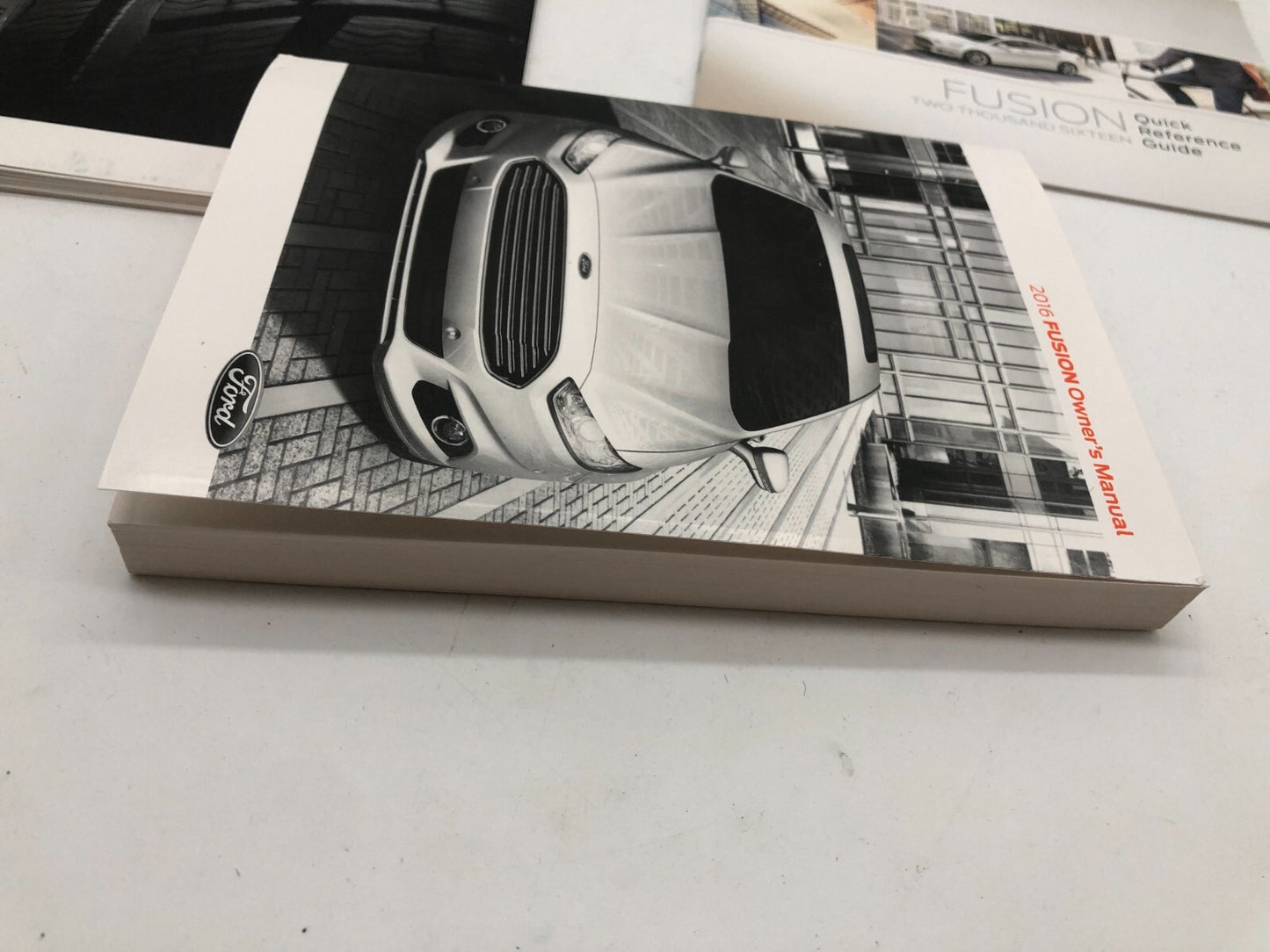 2016 Ford Fusion Owners Manual Set with Case OEM D03B67014