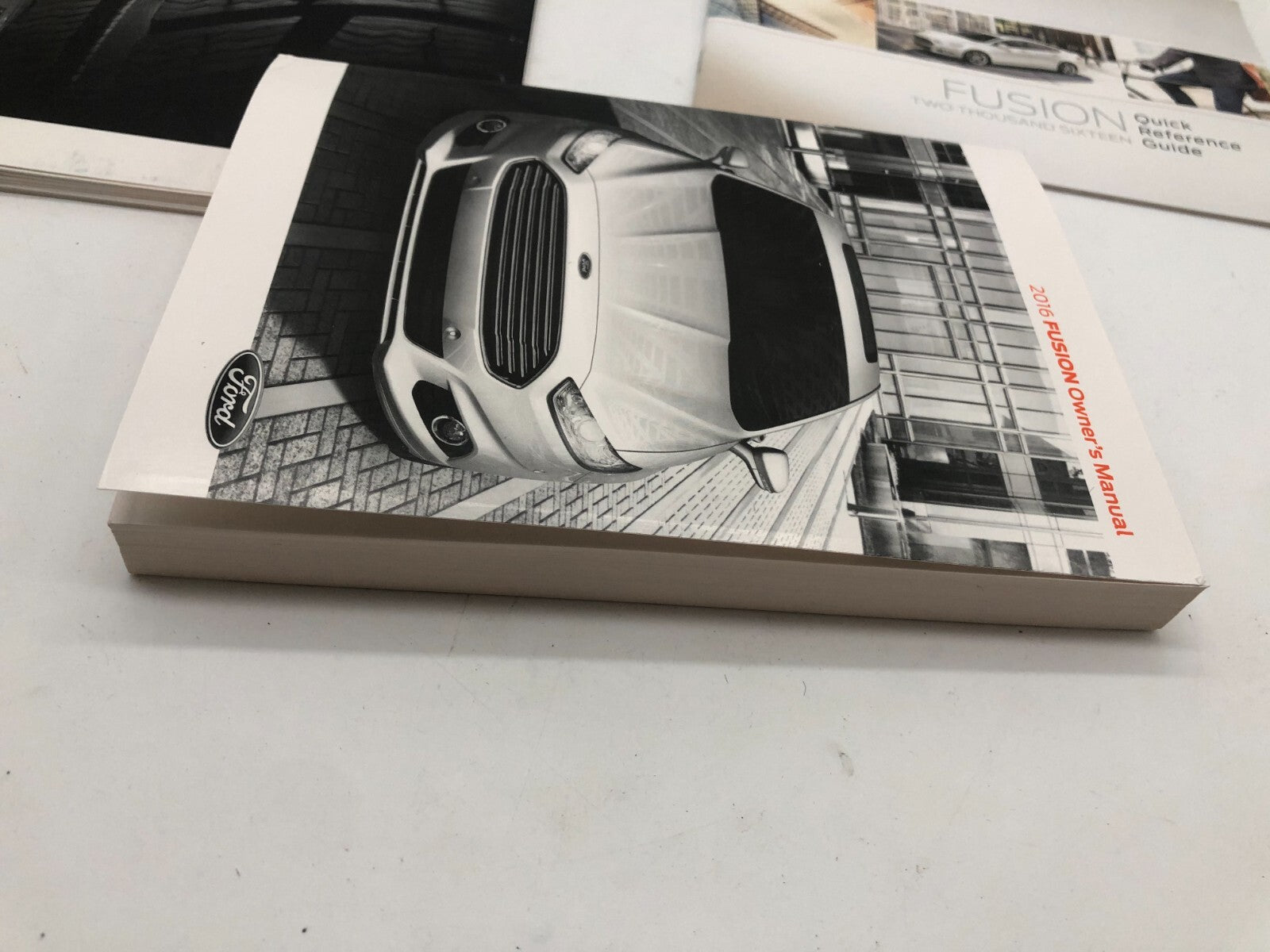 2016 Ford Fusion Owners Manual Set with Case OEM D03B67014