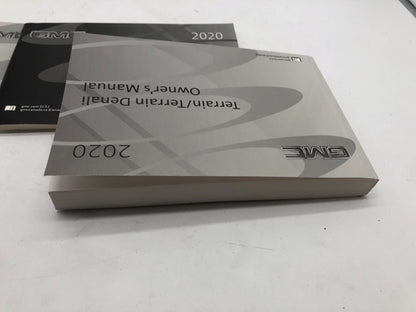 2020 GMC Terrain Terrain Denali Owners Manual Set OEM A02B03032