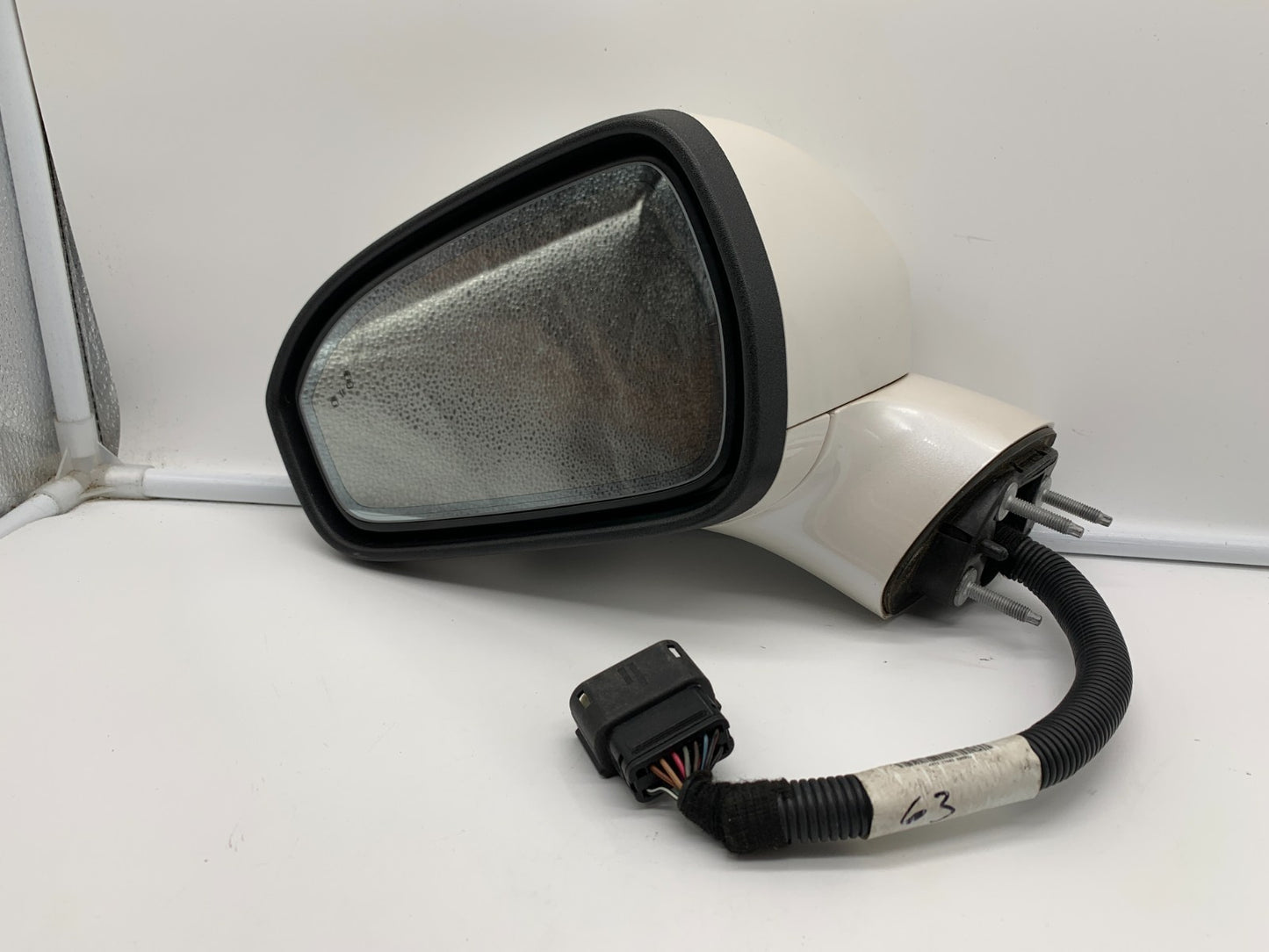 2019-2020 Ford Fusion Driver Side View Power Door Mirror White BSA OEM C03B70010