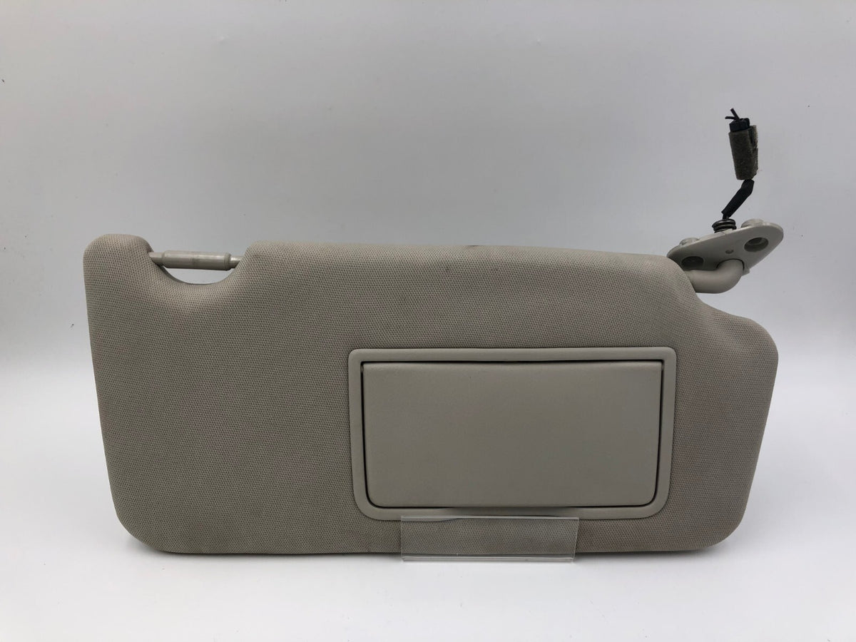 2010-2014 Subaru Legacy Passenger Sun Visor Gray Illuminated OEM B04B07048