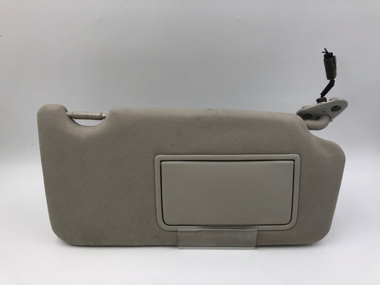 2010-2014 Subaru Legacy Passenger Sun Visor Gray Illuminated OEM B04B07048