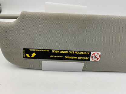 2013-2017 Audi A6 Passenger Sun Visor Gray Illuminated OEM D04B23044