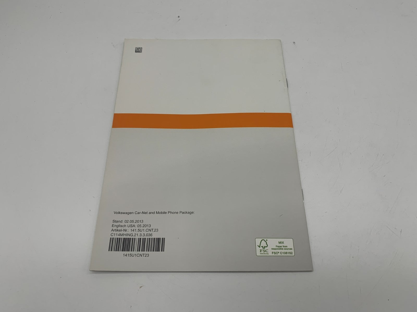 2014 Volkswagen Jetta Owners Manual Set with Case OEM A02B48075